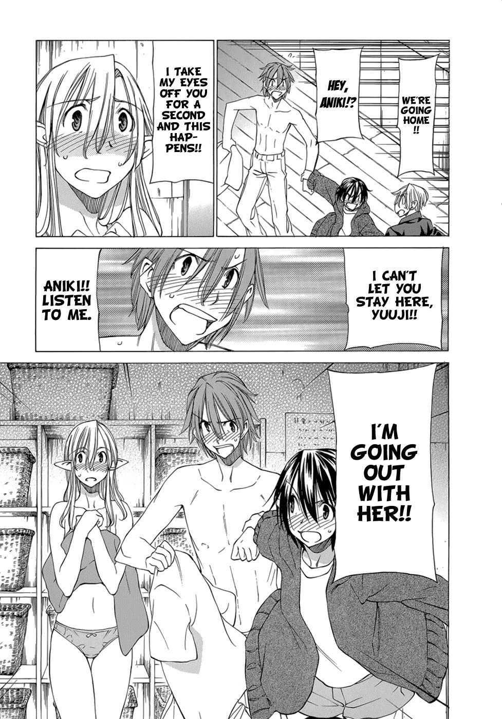Sekainohate de Aimashou Chapter 32 page 4 - Chapter 32: Yuuji's Decision