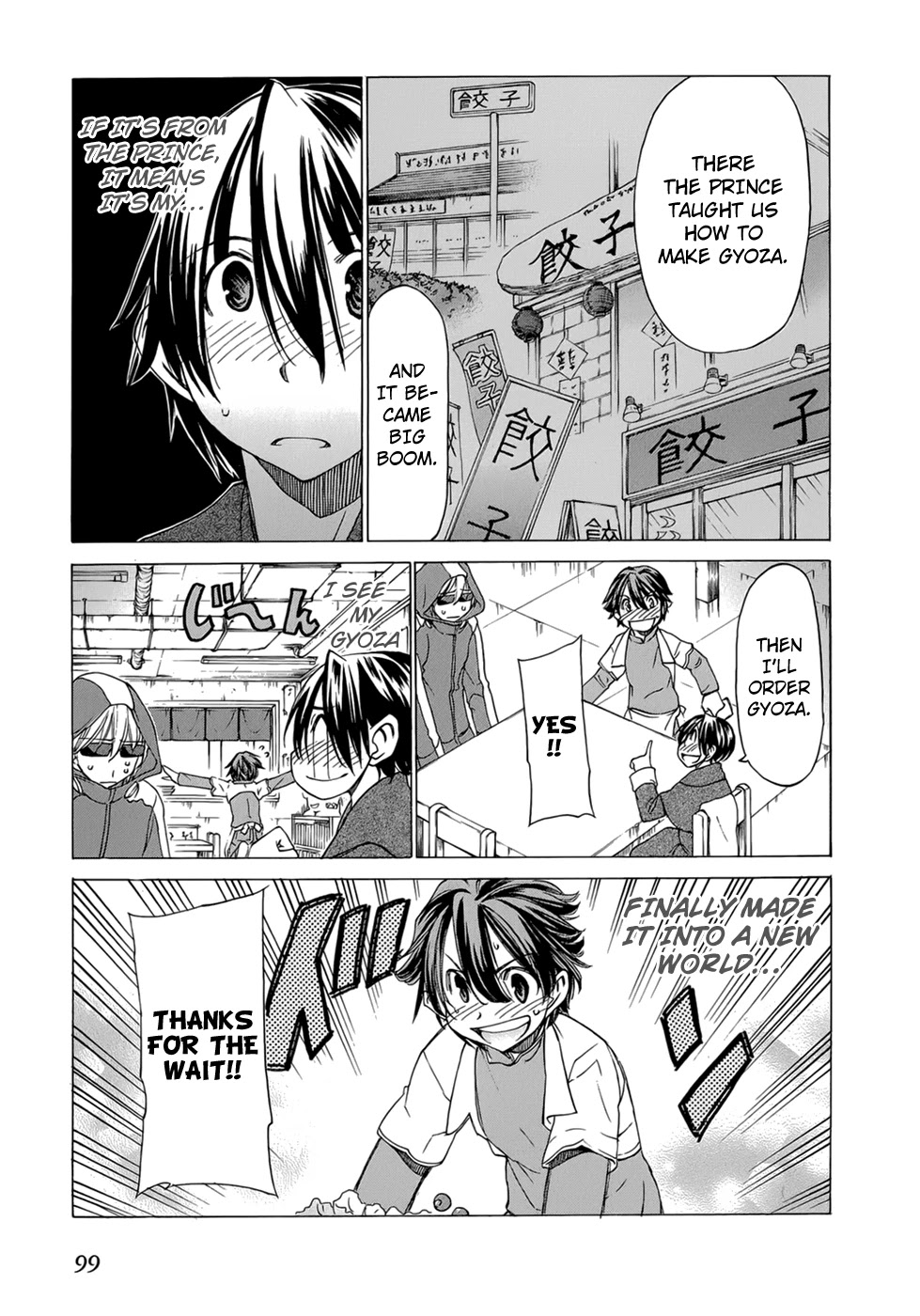 Sekainohate de Aimashou Chapter 33 page 10 - Chapter 33: The Gyoza Prince