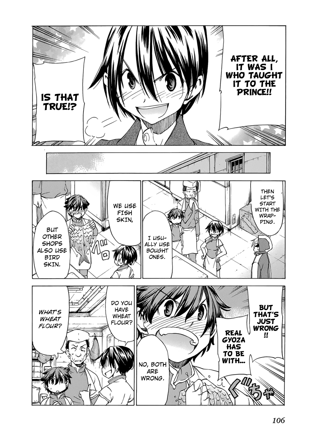 Sekainohate de Aimashou Chapter 33 page 17 - Chapter 33: The Gyoza Prince