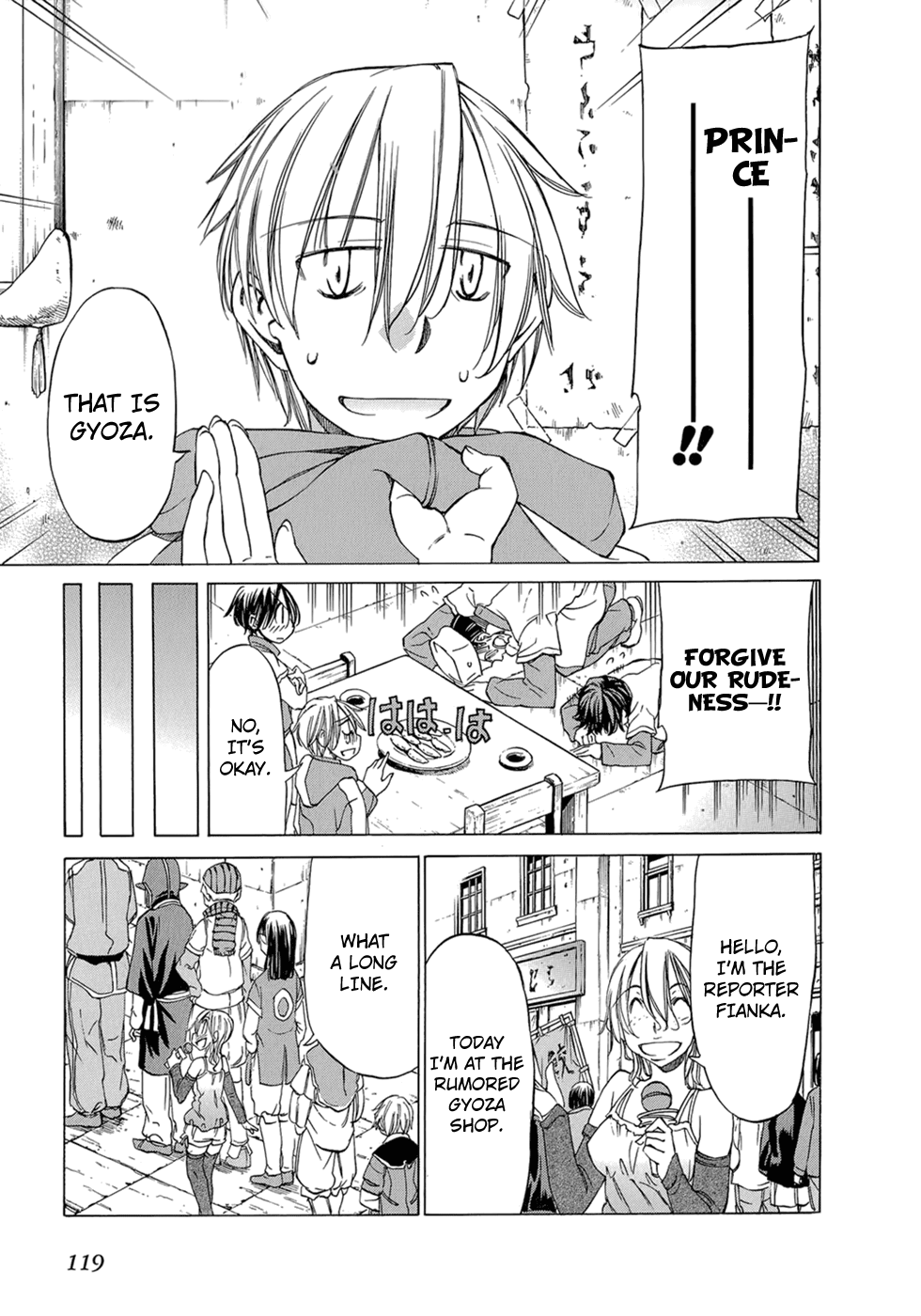 Sekainohate de Aimashou Chapter 33 page 30 - Chapter 33: The Gyoza Prince