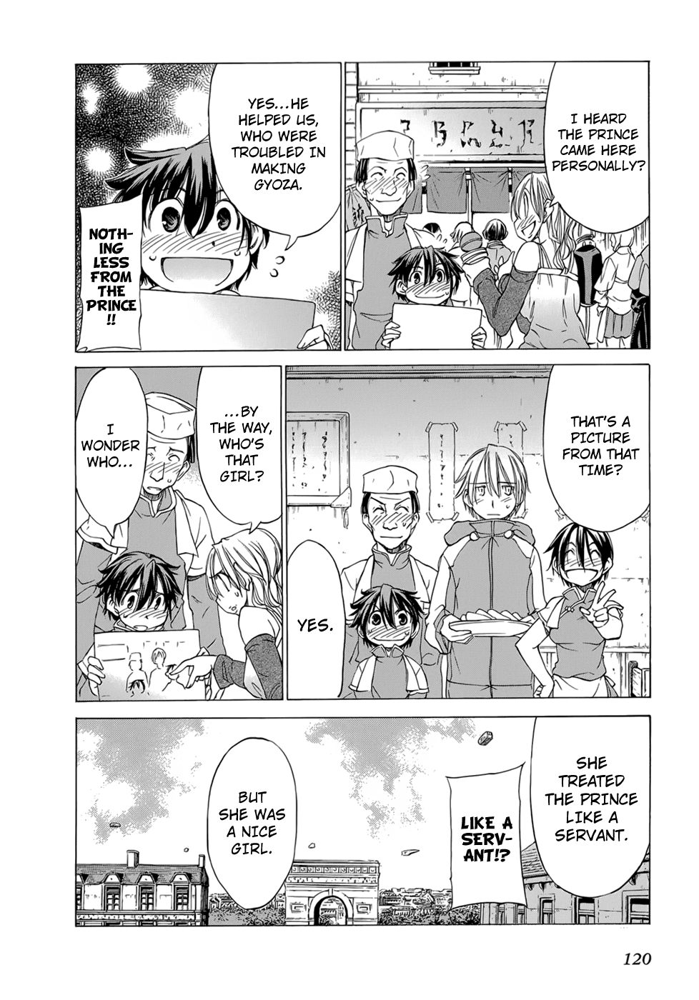 Sekainohate de Aimashou Chapter 33 page 31 - Chapter 33: The Gyoza Prince