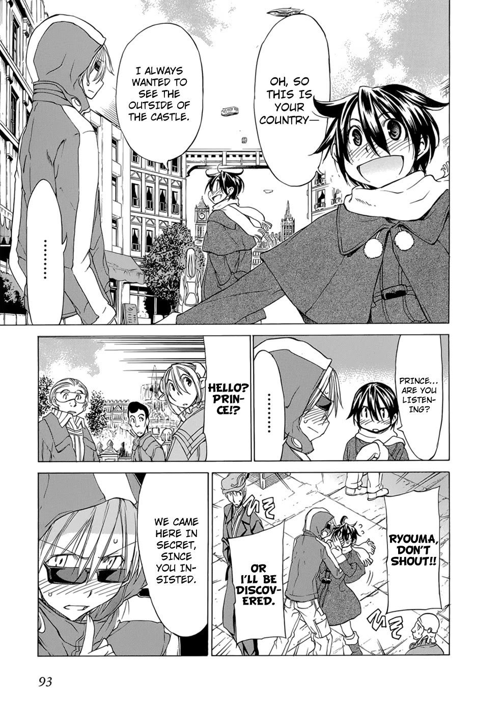 Sekainohate de Aimashou Chapter 33 page 4 - Chapter 33: The Gyoza Prince