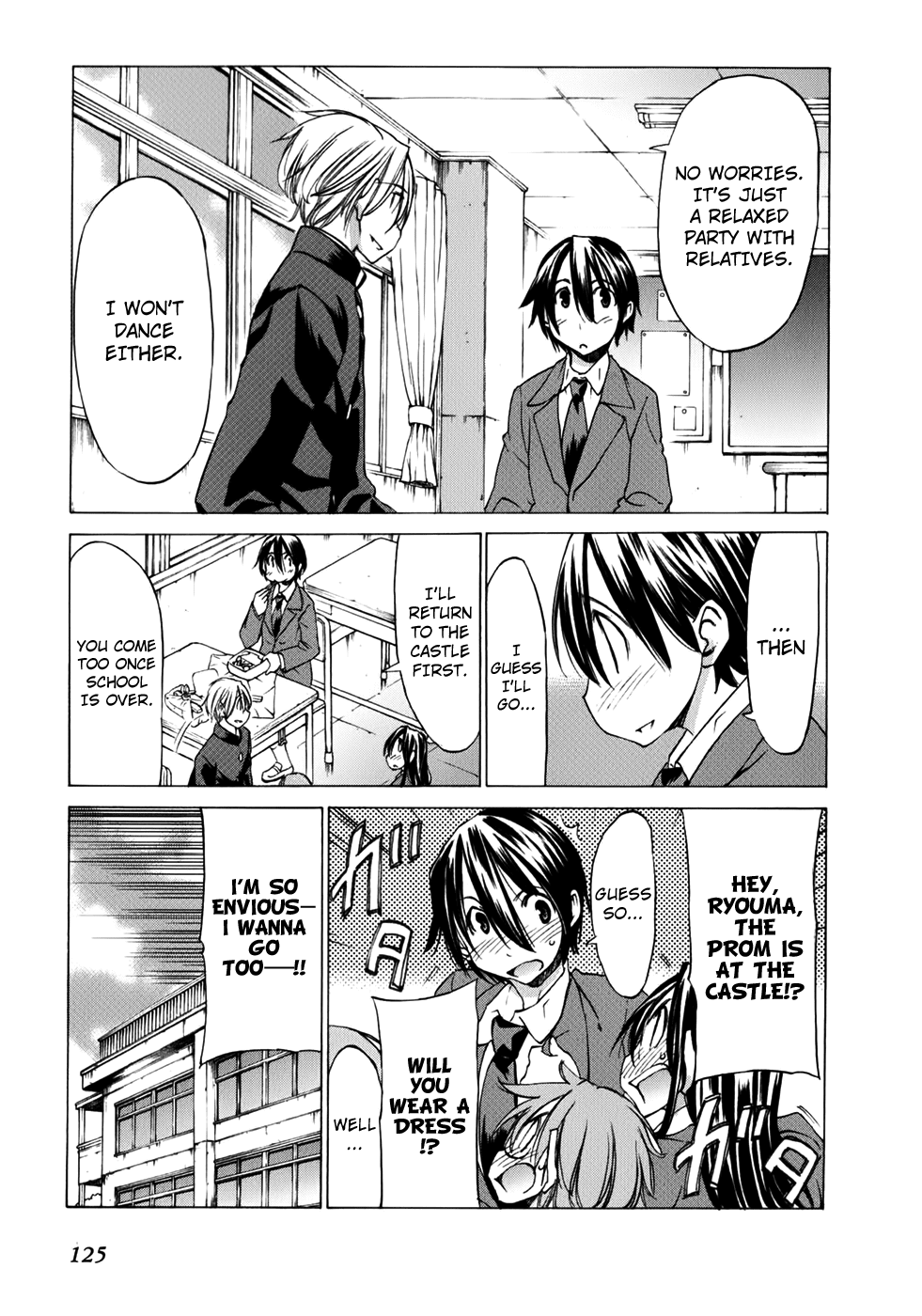 Sekainohate de Aimashou Chapter 34 page 6 - Chapter 34: Prom Boy
