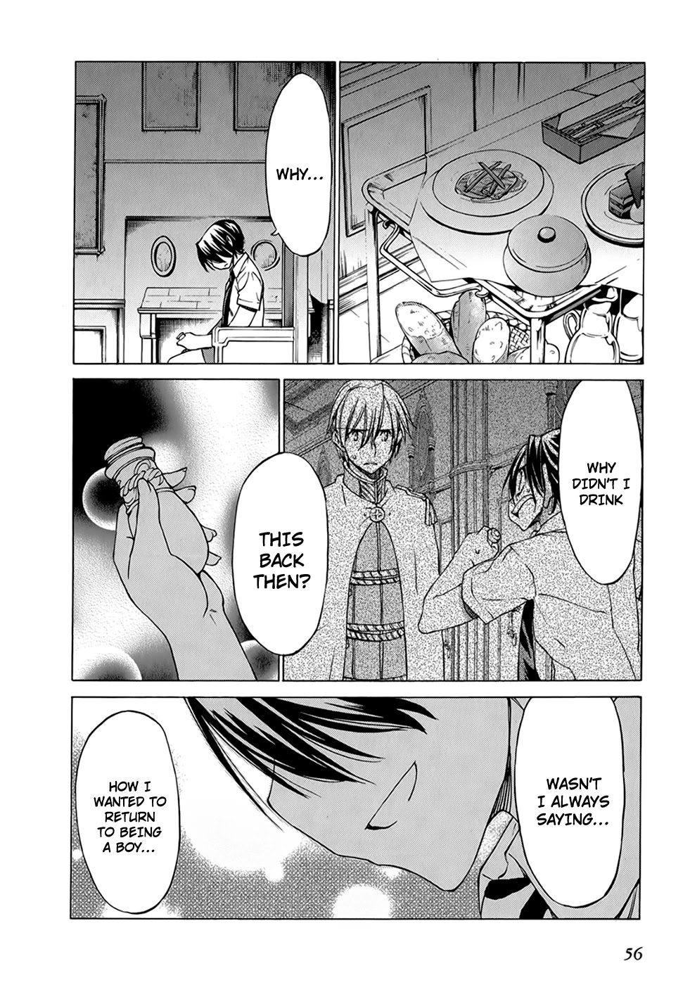 Sekainohate de Aimashou Chapter 38 page 5 - Chapter 38: True Feelings