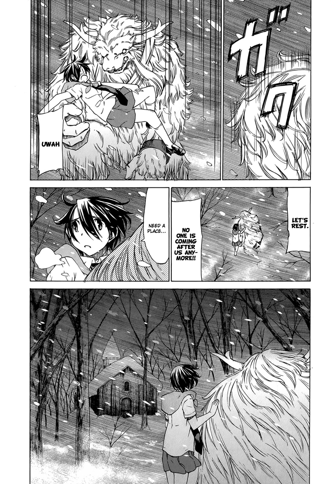 Sekainohate de Aimashou Chapter 39 page 3 - Chapter 39: Despair