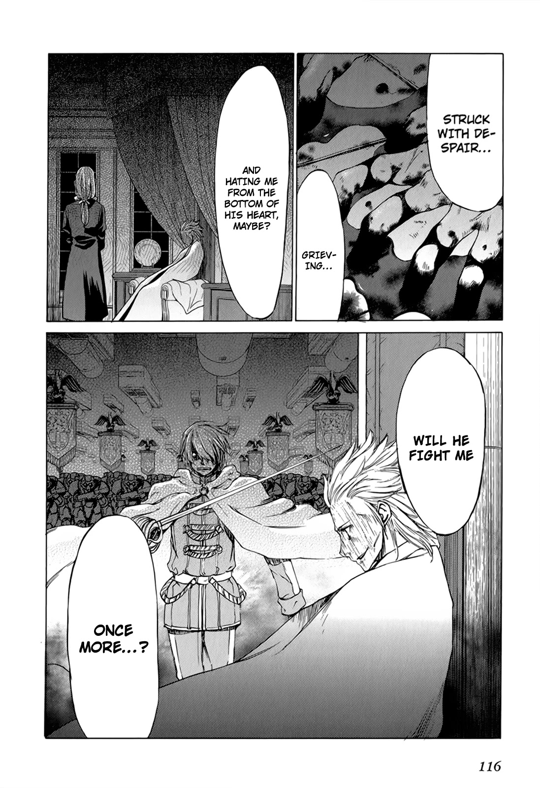 Sekainohate de Aimashou Chapter 39 page 33 - Chapter 39: Despair