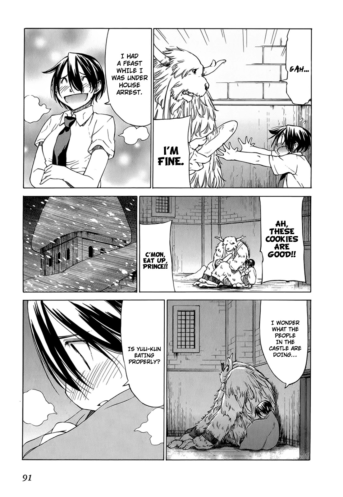 Sekainohate de Aimashou Chapter 39 page 8 - Chapter 39: Despair