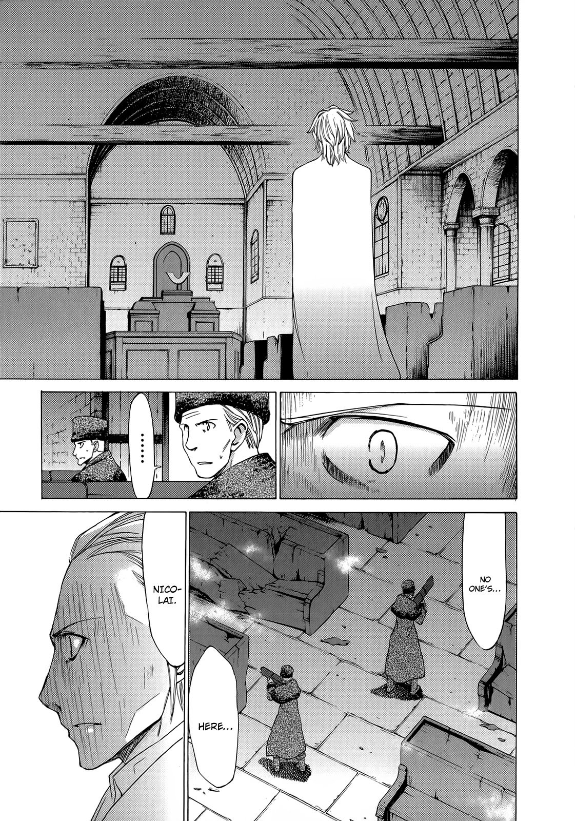 Sekainohate de Aimashou Chapter 40 page 22 - Chapter 40: Nicolai Leonow