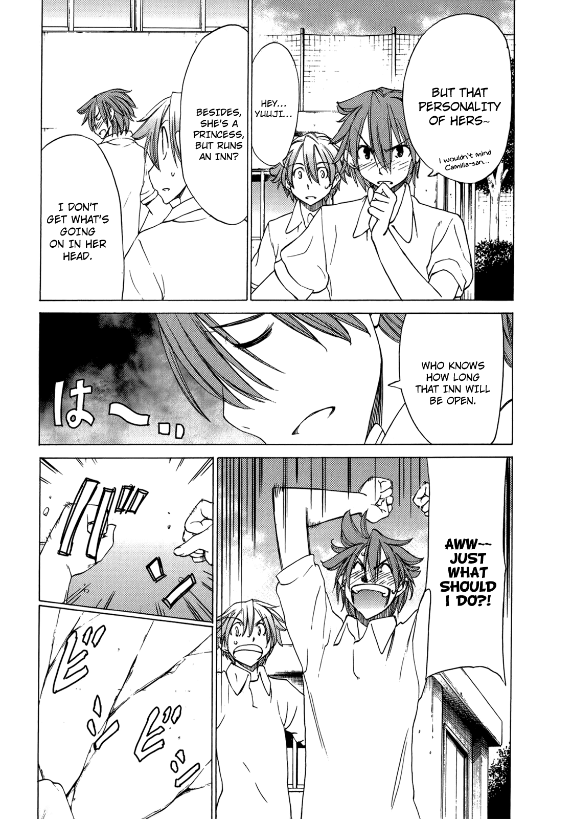 Sekainohate de Aimashou Chapter 43 page 5 - Chapter 43: Titan Hazard