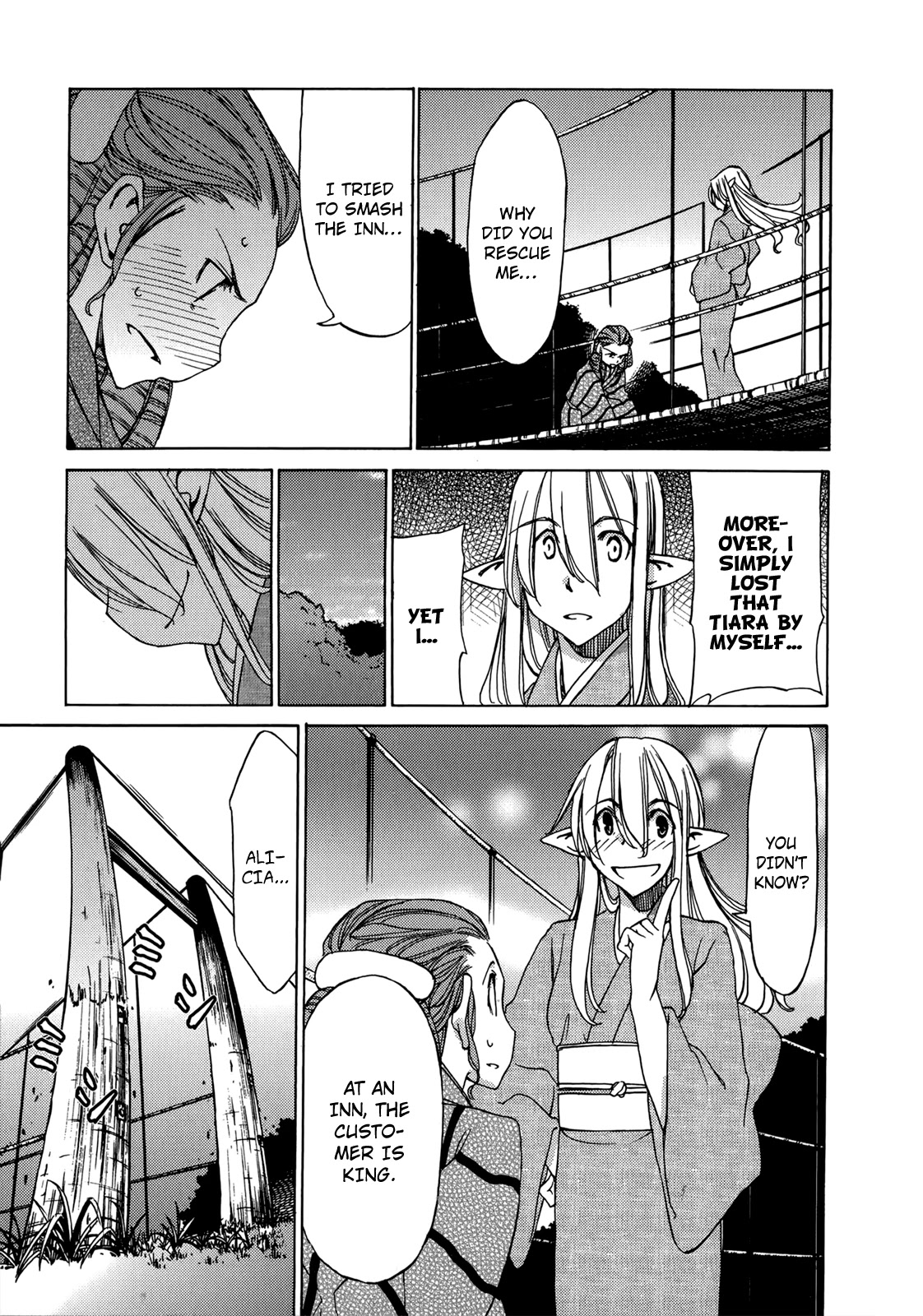 Sekainohate de Aimashou Chapter 45 page 8 - Chapter 45: Important Place