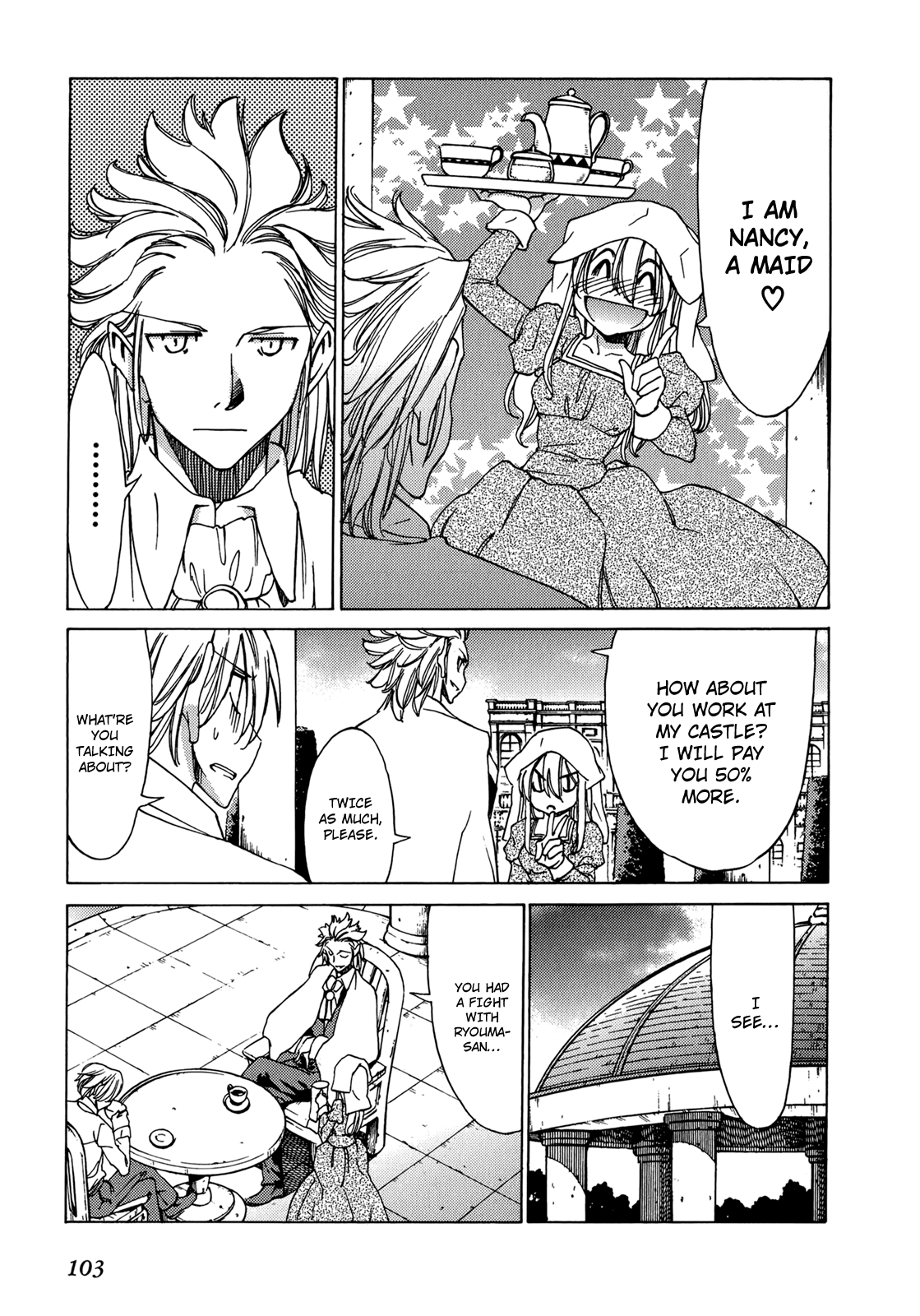 Sekainohate de Aimashou Chapter 46 page 12 - Chapter 46: Nancy's Counterattack