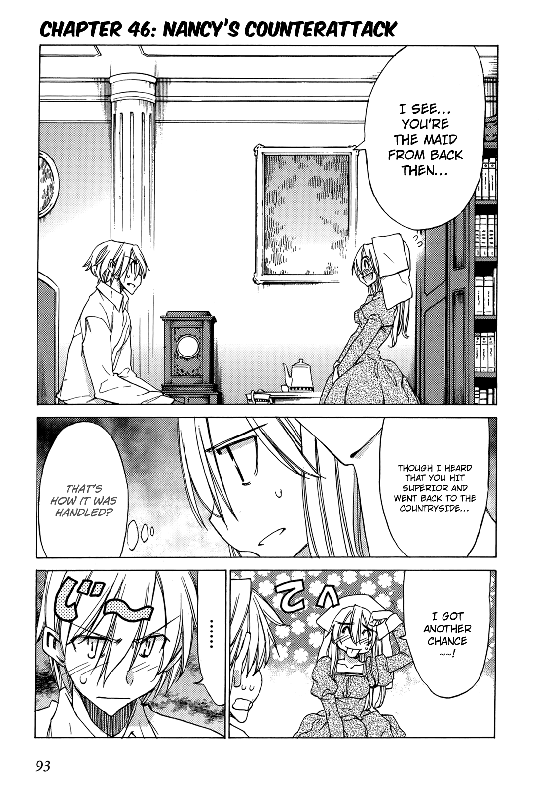 Sekainohate de Aimashou Chapter 46 page 2 - Chapter 46: Nancy's Counterattack