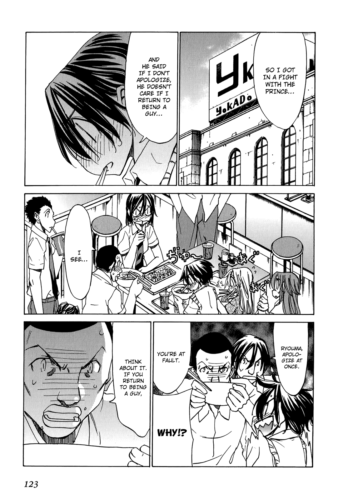 Sekainohate de Aimashou Chapter 47 page 10 - Chapter 47: Who's Going to Apologize