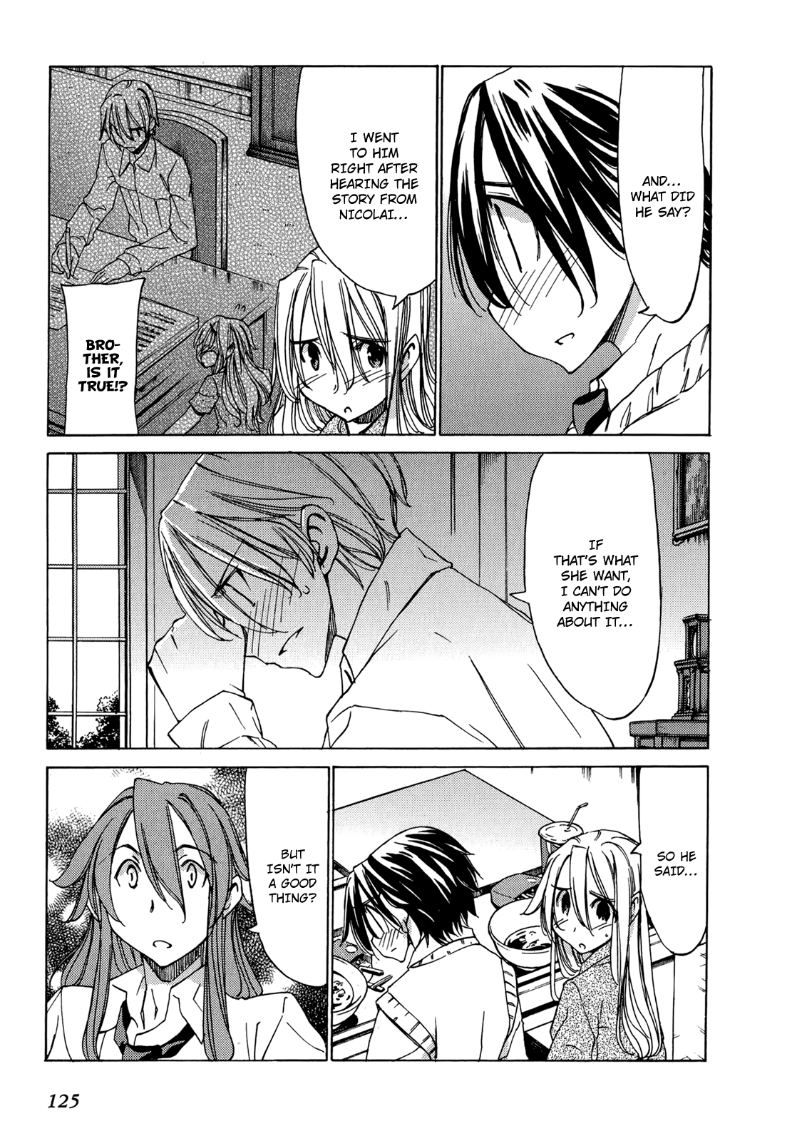 Sekainohate de Aimashou Chapter 47 page 12 - Chapter 47: Who's Going to Apologize