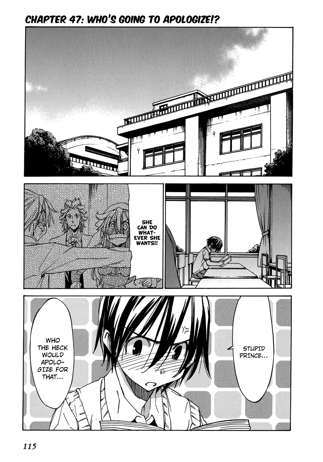 Sekainohate de Aimashou Chapter 47 page 2 - Chapter 47: Who's Going to Apologize