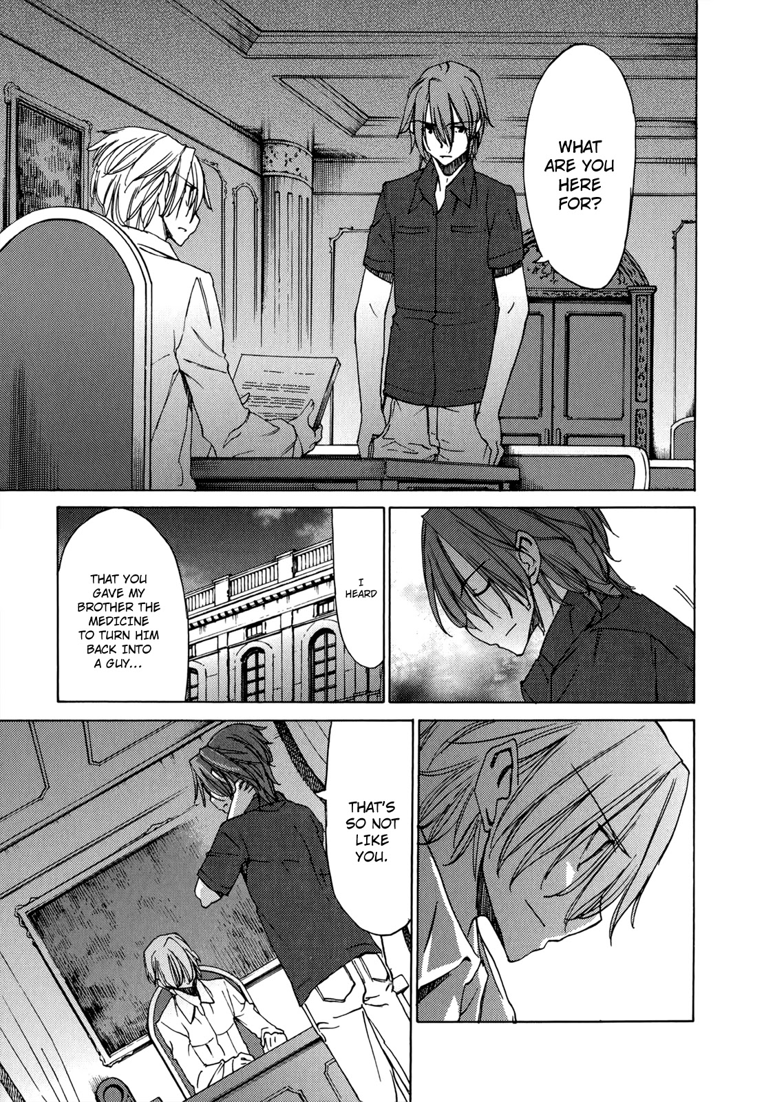 Sekainohate de Aimashou Chapter 48 page 22 - Chapter 48: Honest Feelings