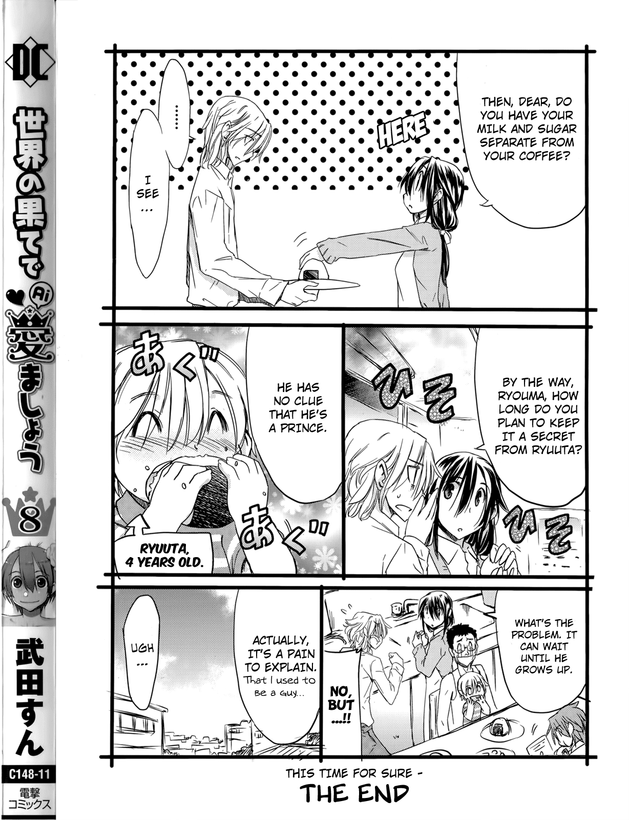 Sekainohate de Aimashou Chapter 49 page 38 - Chapter 49: Let's Meet Again Somewhere [END]