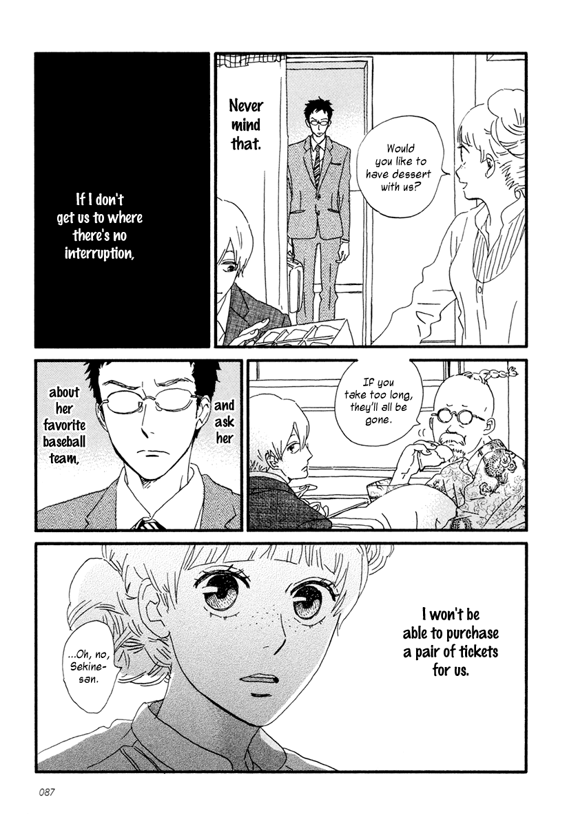 Sekine-kun no Koi Chapter 13 page 38 - Chapter 13: Late Blooming Man