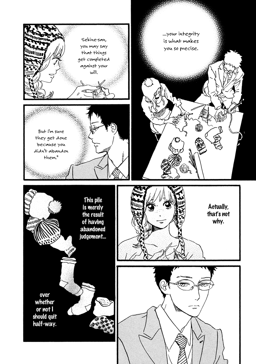 Sekine-kun no Koi Chapter 23 page 18 - Chapter 23: Knitting in the Round