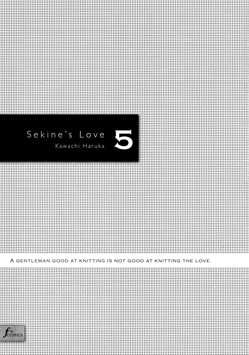 Sekine-kun no Koi Chapter 23 page 5 - Chapter 23: Knitting in the Round