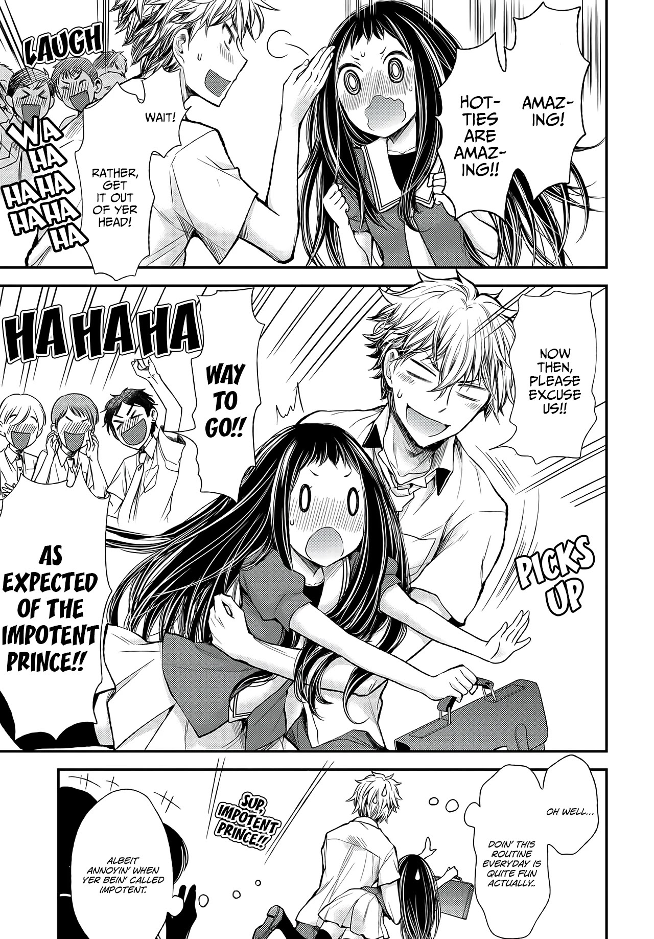 Sekirara Hime to Minus Ouji Chapter 1 page 7 - Chapter 1