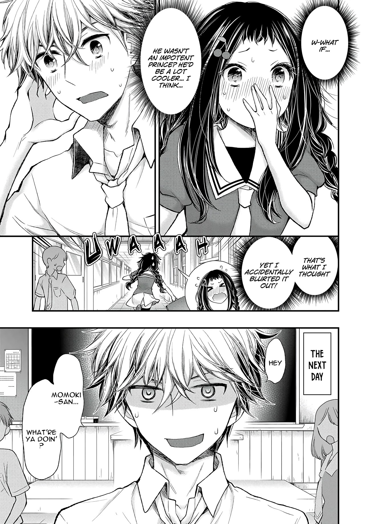 Sekirara Hime to Minus Ouji Chapter 3 page 8 - Chapter 3