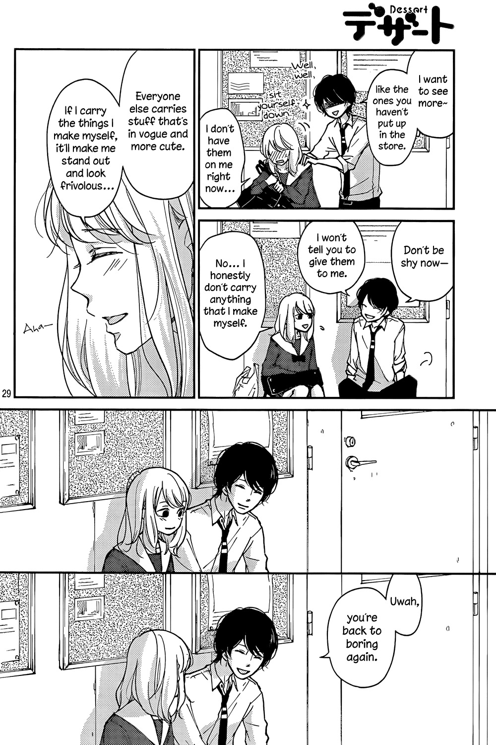 Sekirara ni Kiss Chapter 1 page 29 - Chapter 1
