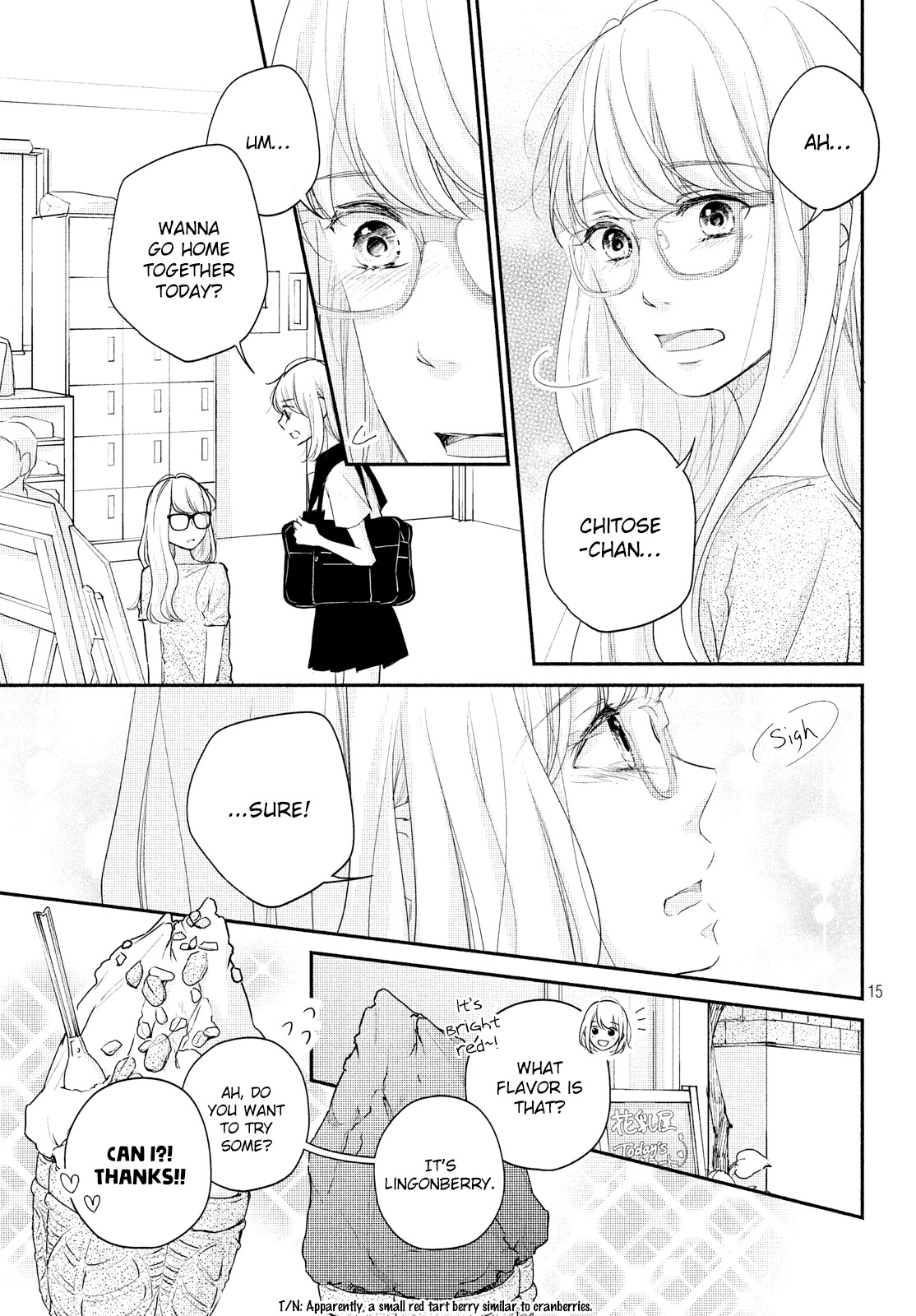 Sekirara ni Kiss Chapter 36 page 17 - Chapter 36