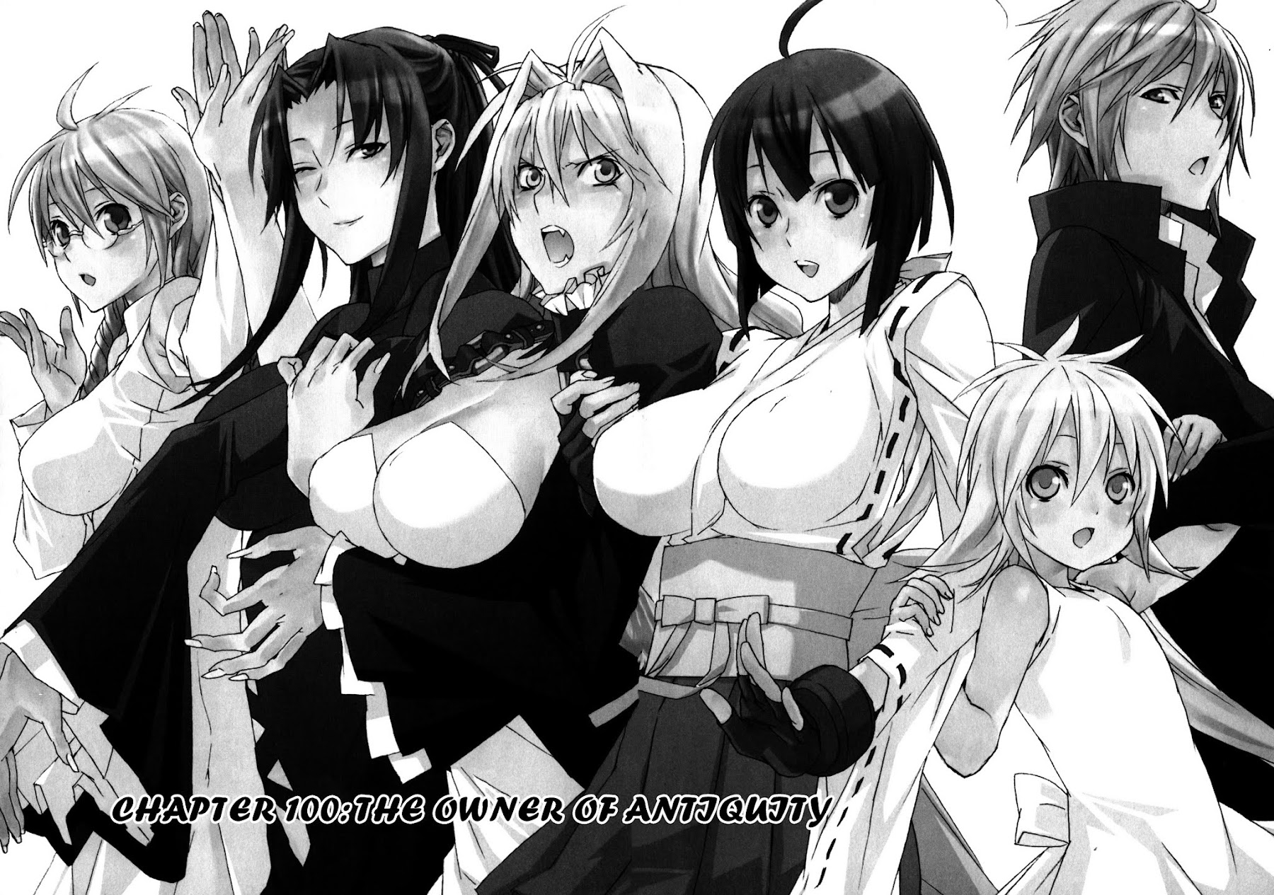 Sekirei Chapter 100 page 4 - Chapter 100 : The Owner of Antiquity