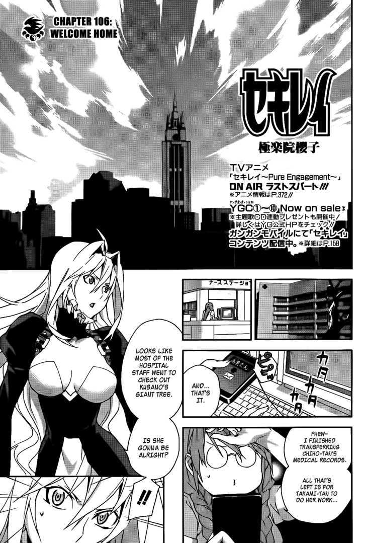 Sekirei Chapter 106 page 4 - Chapter 106 : Welcome Home