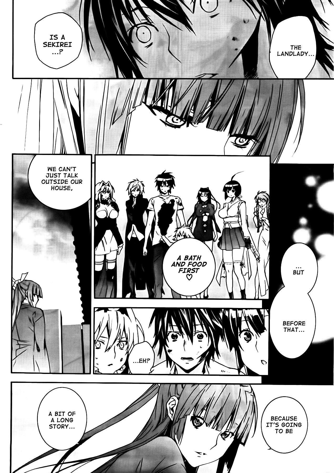 Sekirei Chapter 111 page 2 - Chapter 111 : The White Winged Pledge