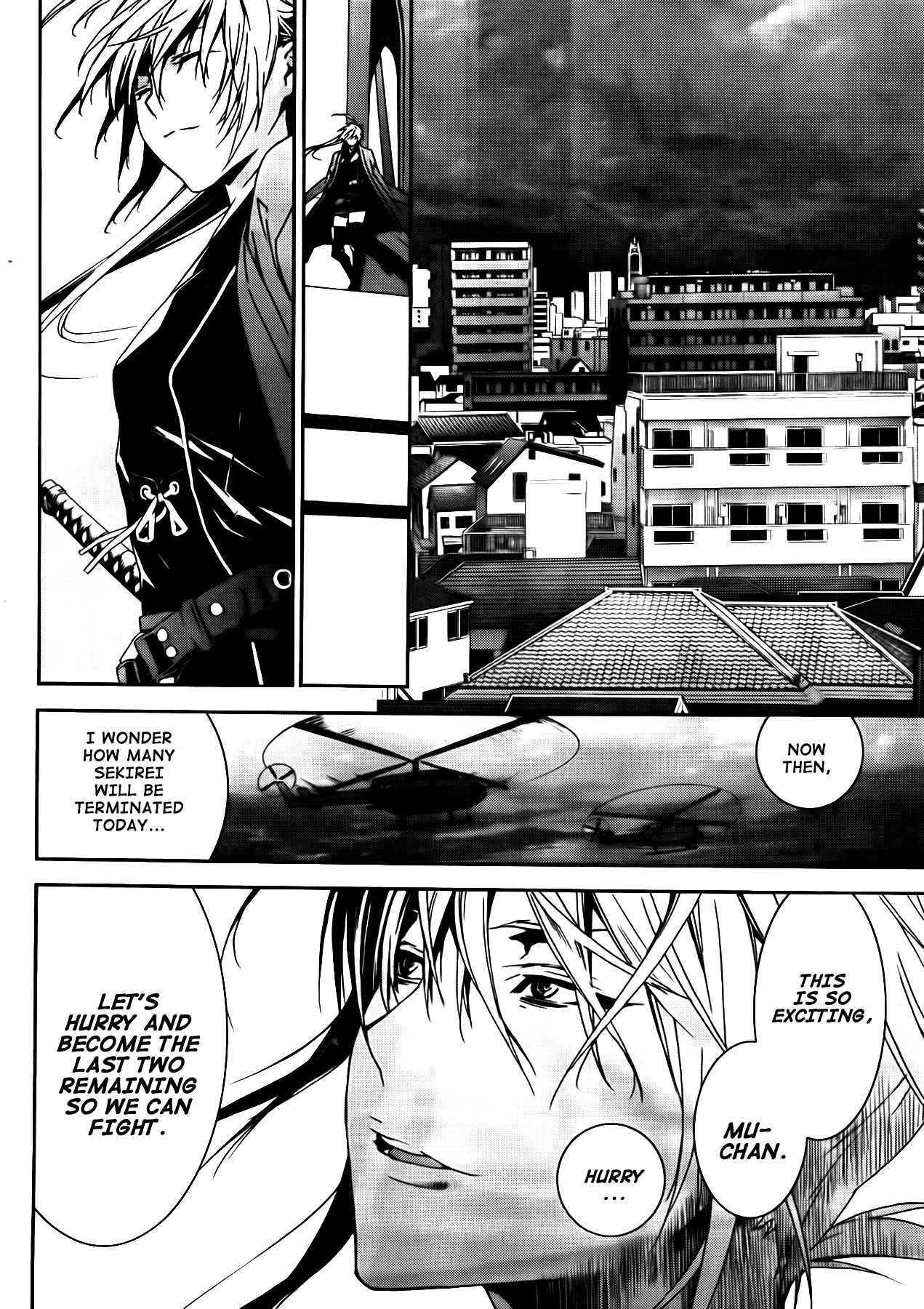 Sekirei Chapter 111 page 8 - Chapter 111 : The White Winged Pledge