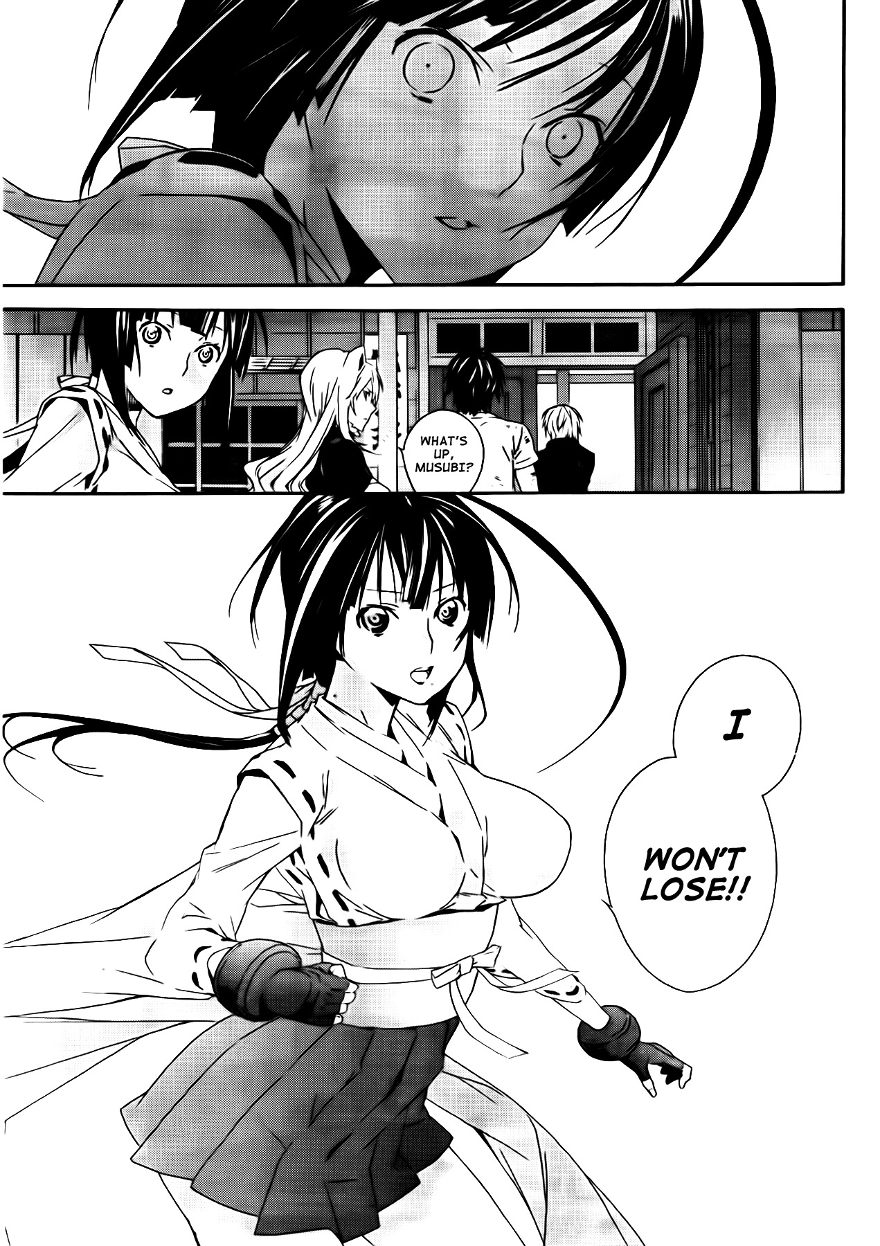 Sekirei Chapter 111 page 9 - Chapter 111 : The White Winged Pledge