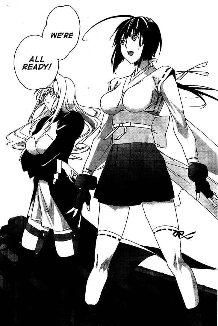 Sekirei Chapter 119 page 11 - Chapter 119 : Footsteps of Chaos