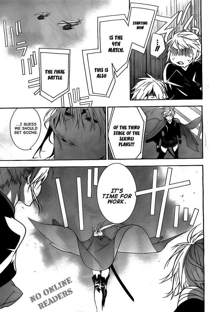 Sekirei Chapter 120 page 4 - Chapter 120 : Rules of The Final Match