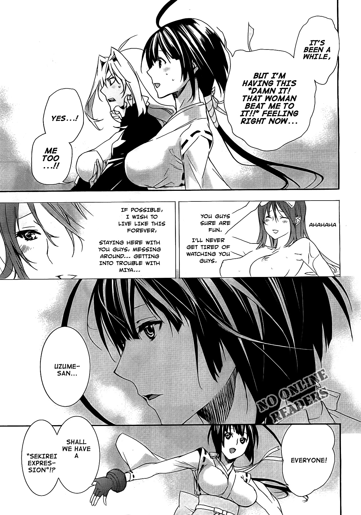 Sekirei Chapter 121 page 19 - Chapter 121 : Sekirei Expression 1