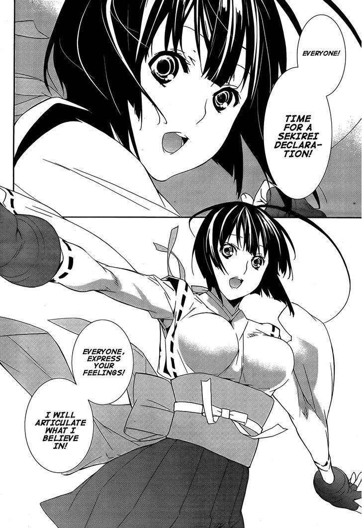 Sekirei Chapter 126 page 7 - Chapter 126 : Game Outside the Game