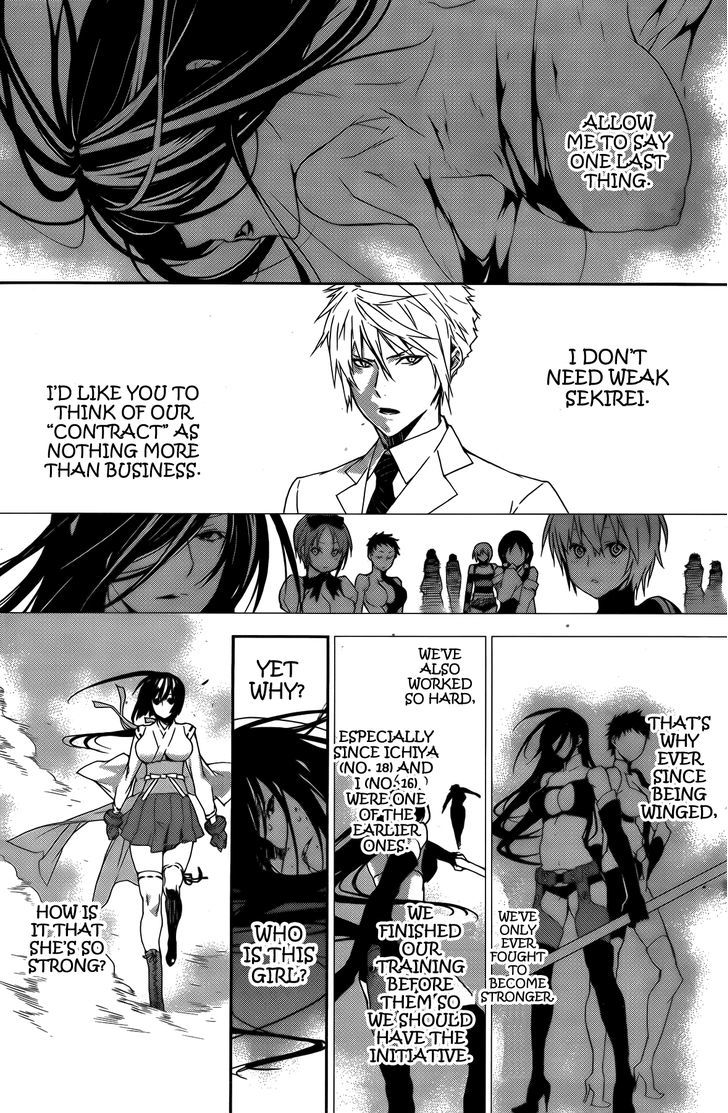 Sekirei Chapter 129 page 10 - Chapter 129 : The Course of Strength