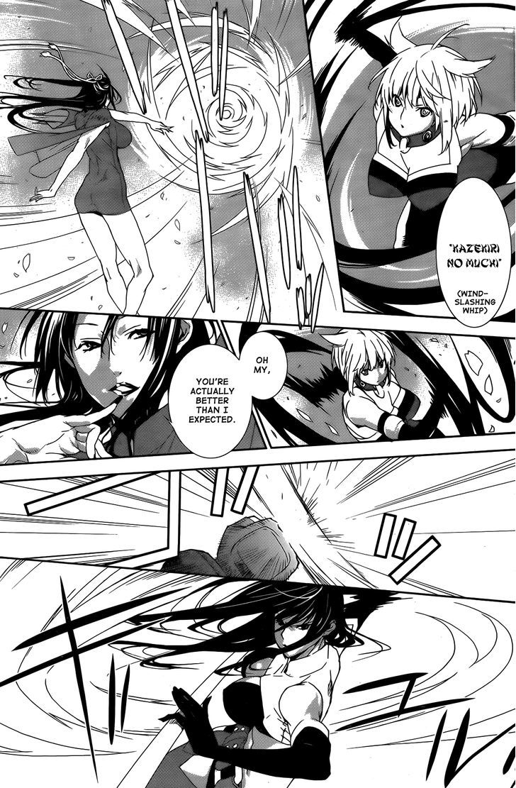 Sekirei Chapter 129 page 4 - Chapter 129 : The Course of Strength