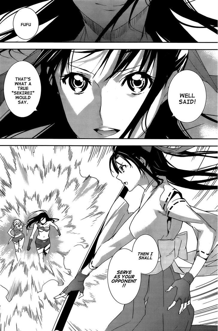 Sekirei Chapter 130 page 4 - Chapter 130 : Sekirei's Pride
