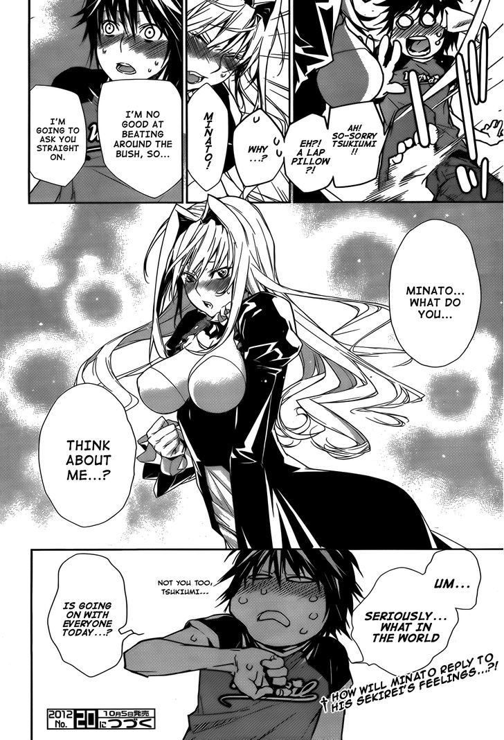 Sekirei Chapter 135 page 24 - Chapter 135 : Ashikabi and Sekirei [1]
