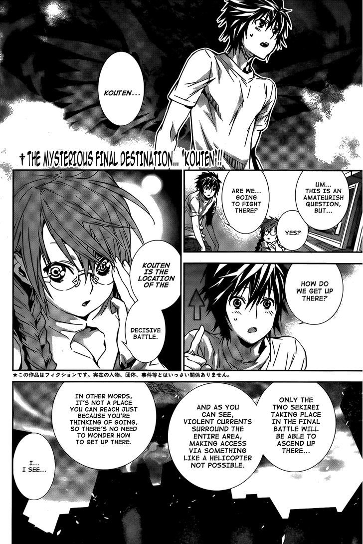 Sekirei Chapter 137 page 3 - Chapter 137 : God's Seat in the Sky