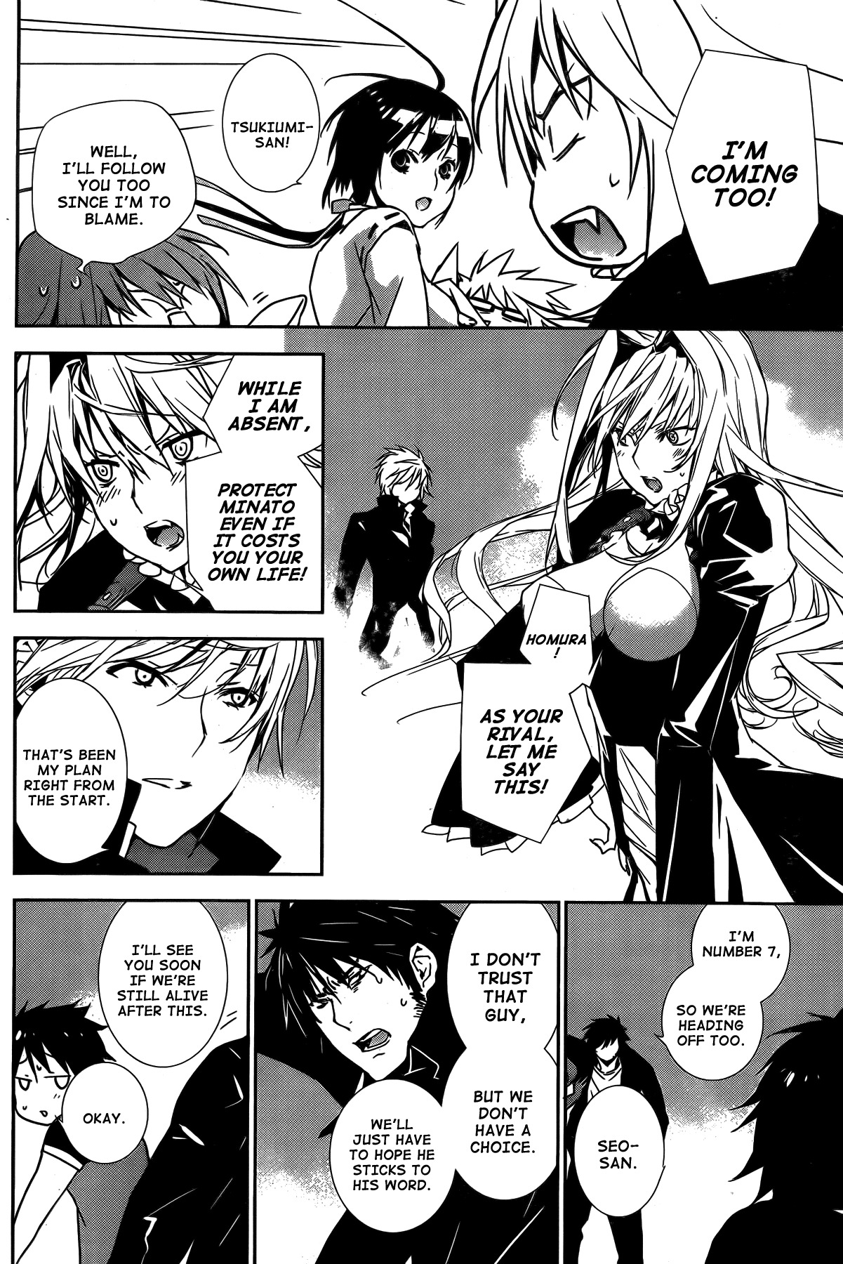 Sekirei Chapter 142 page 17 - Chapter 142 : The Eighth Ashikabi