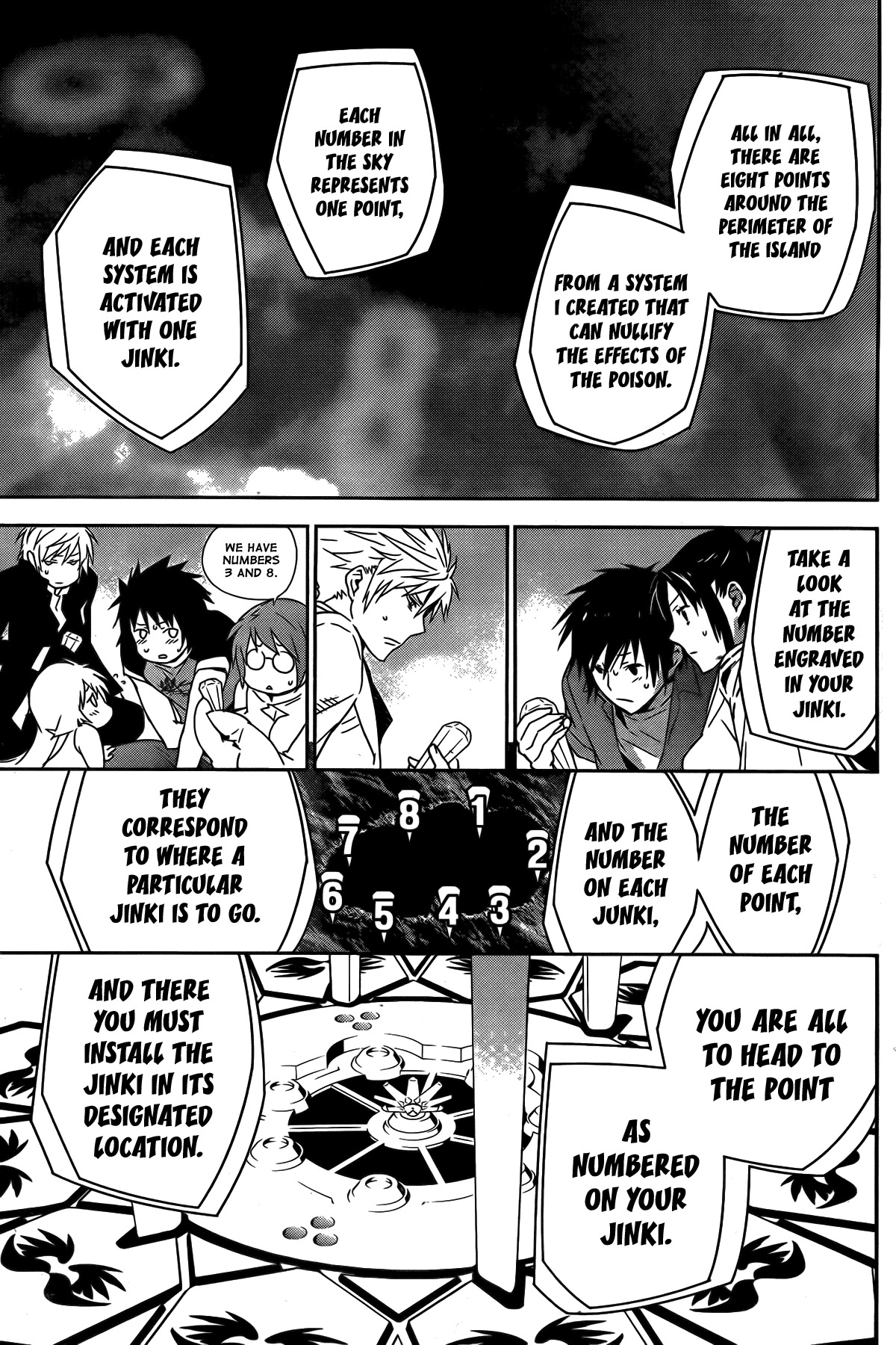 Sekirei Chapter 142 page 8 - Chapter 142 : The Eighth Ashikabi