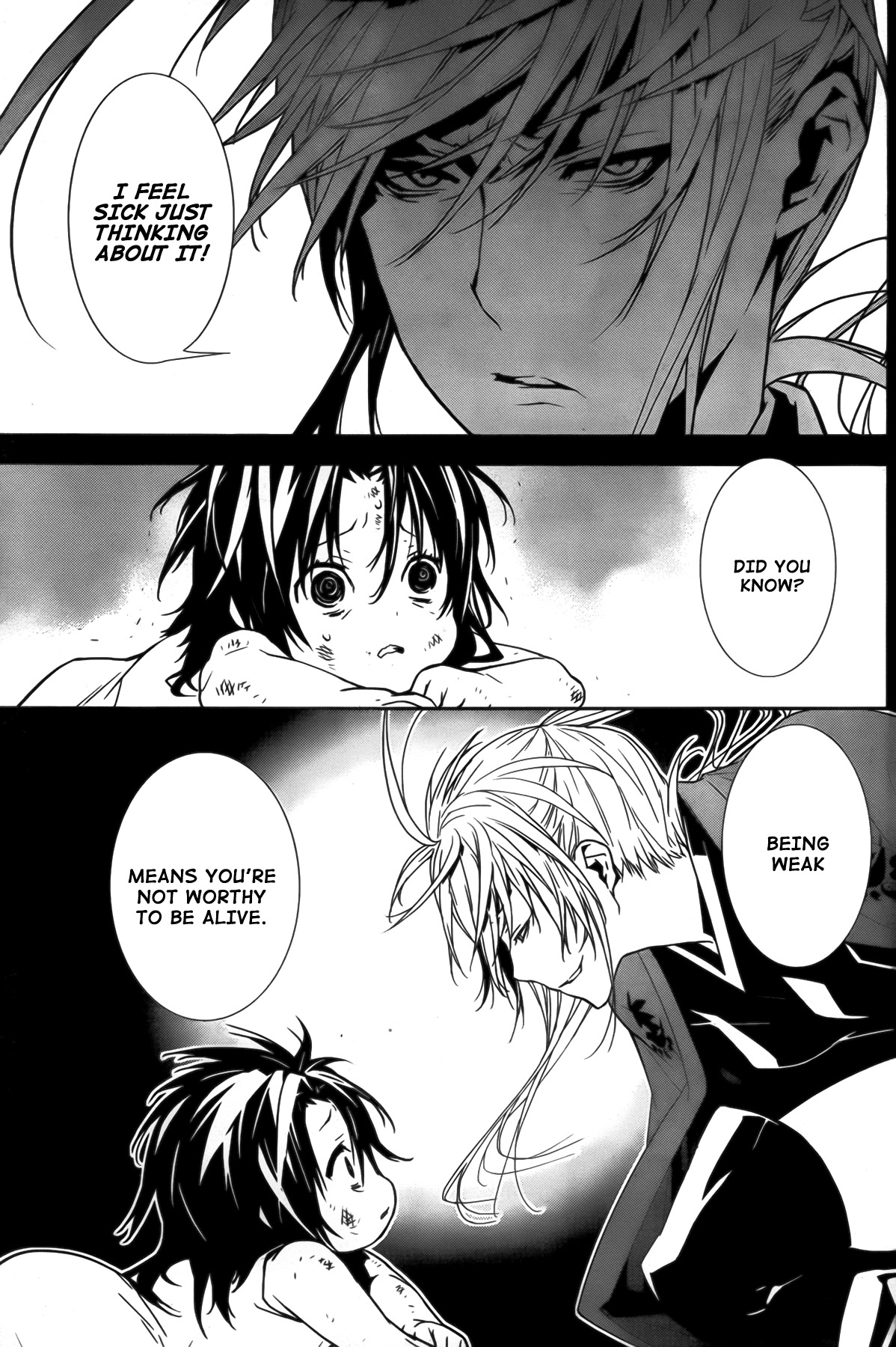 Sekirei Chapter 144 page 11 - Chapter 144 : Bloodstainded Wings