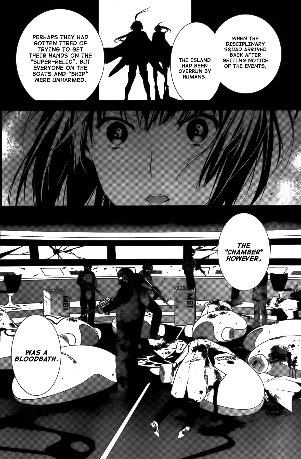 Sekirei Chapter 144 page 4 - Chapter 144 : Bloodstainded Wings
