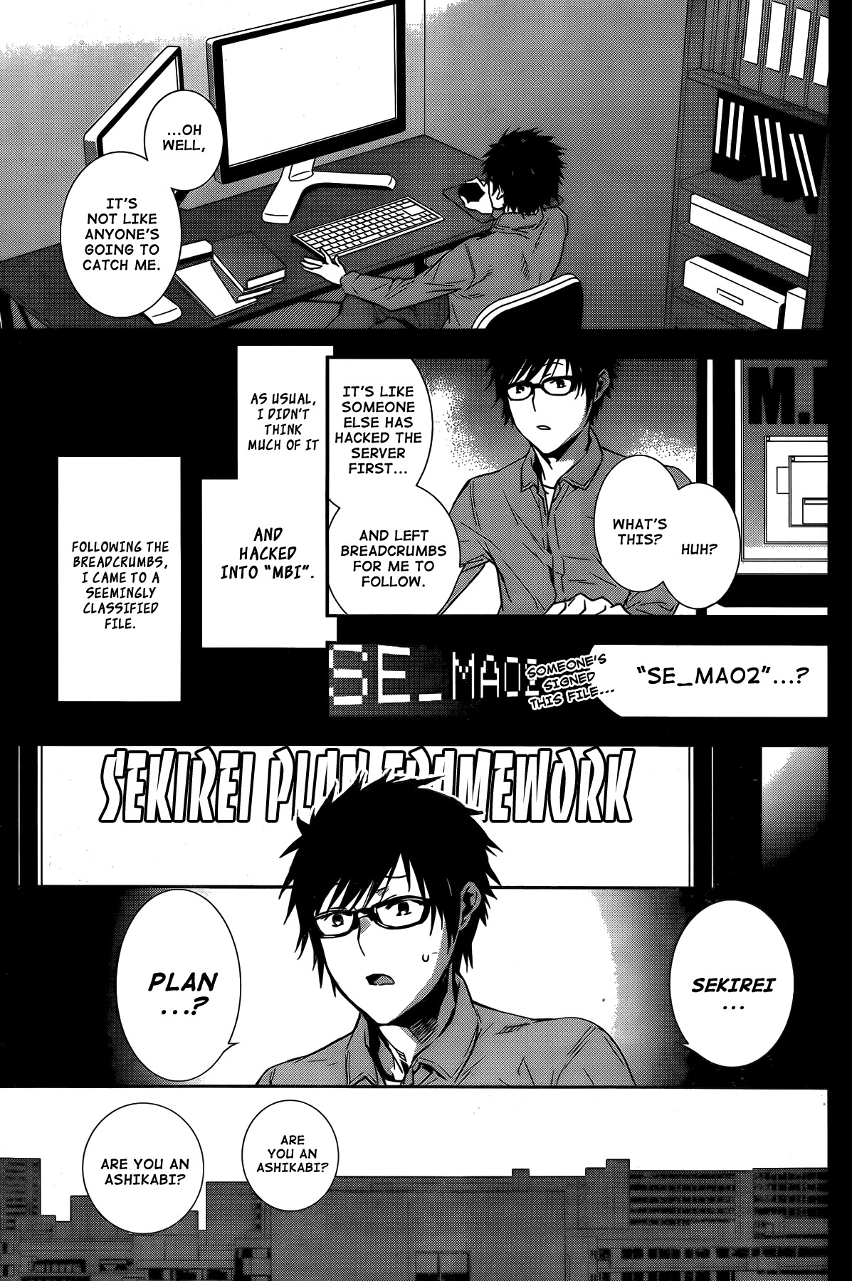 Sekirei Chapter 145 page 10 - Chapter 145 : Case Of The Certain Ashikabi
