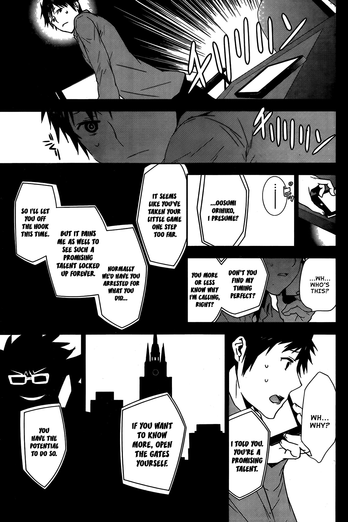 Sekirei Chapter 145 page 14 - Chapter 145 : Case Of The Certain Ashikabi