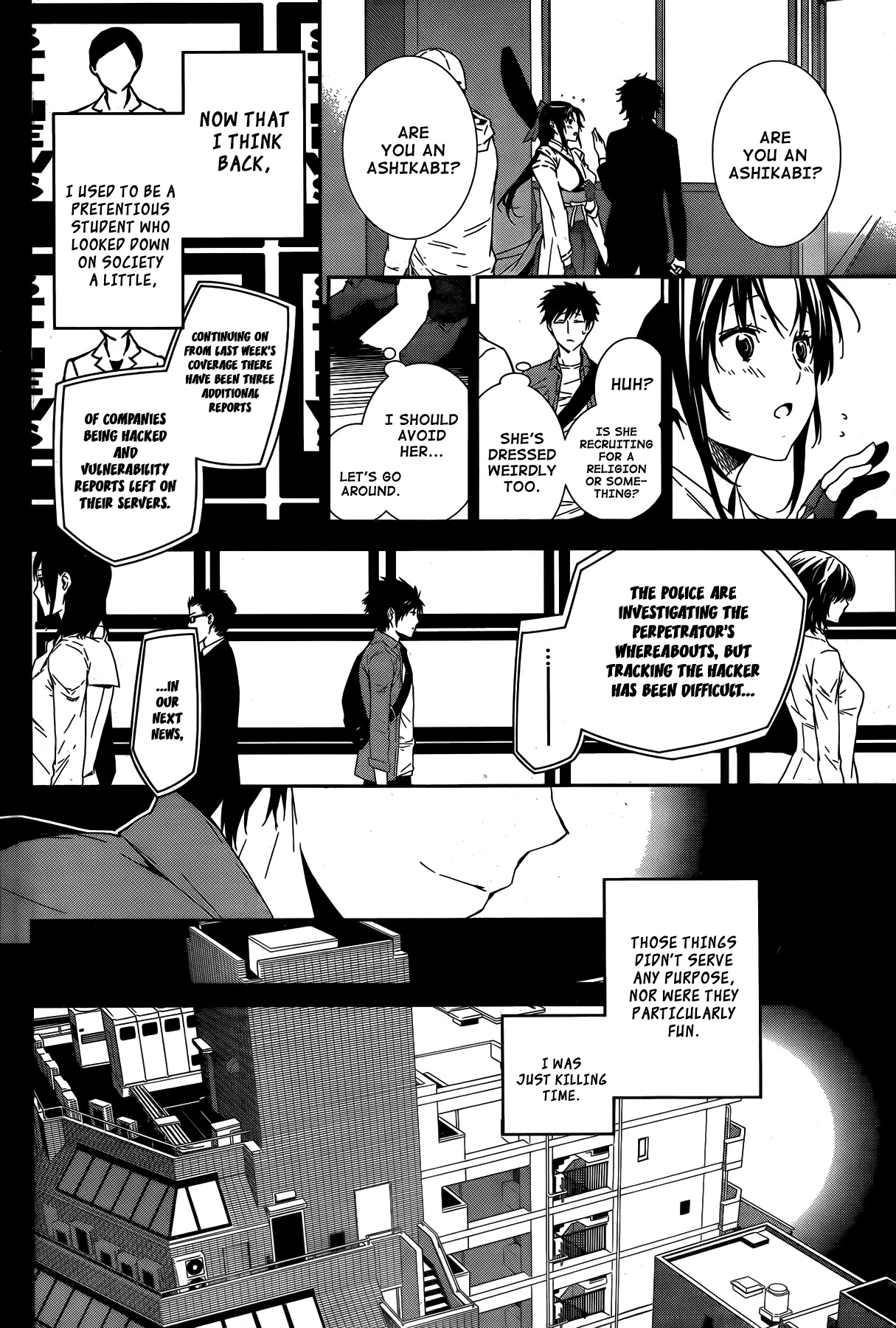 Sekirei Chapter 145 page 9 - Chapter 145 : Case Of The Certain Ashikabi