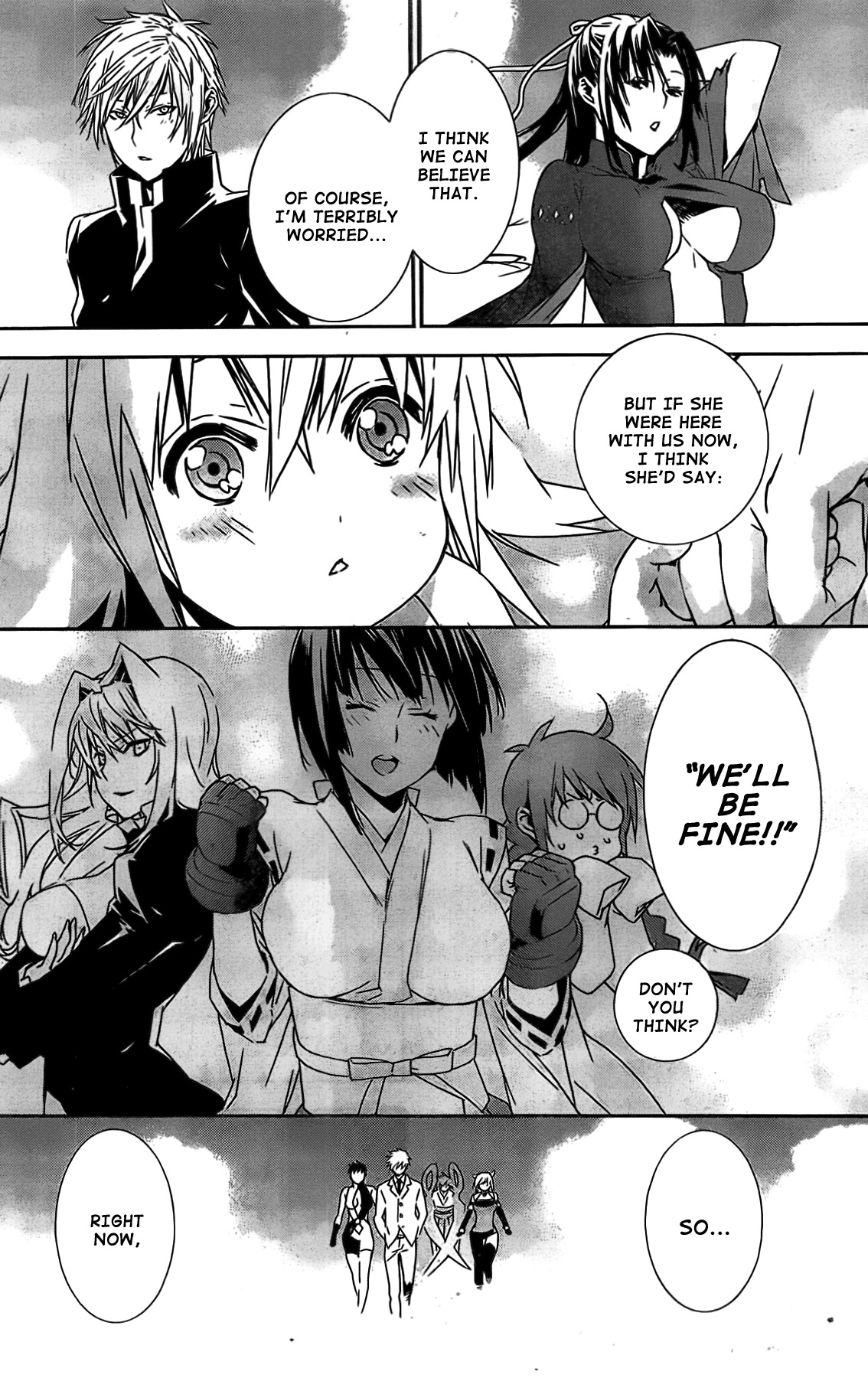 Sekirei Chapter 148 page 10 - Chapter 148 : Connected Hearts